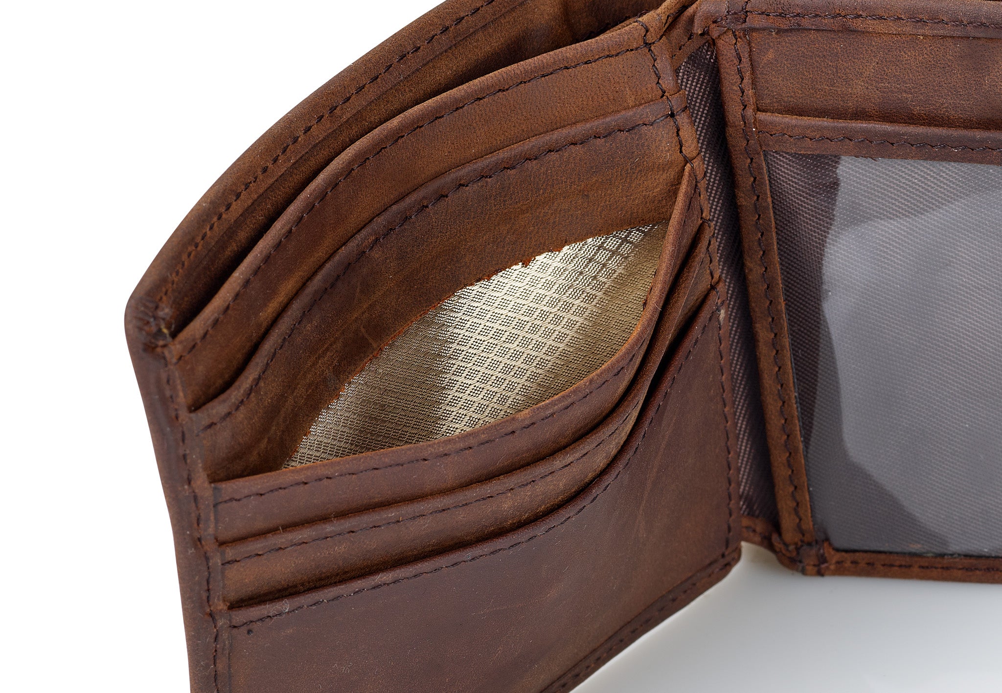 rfid blocking lining wallet