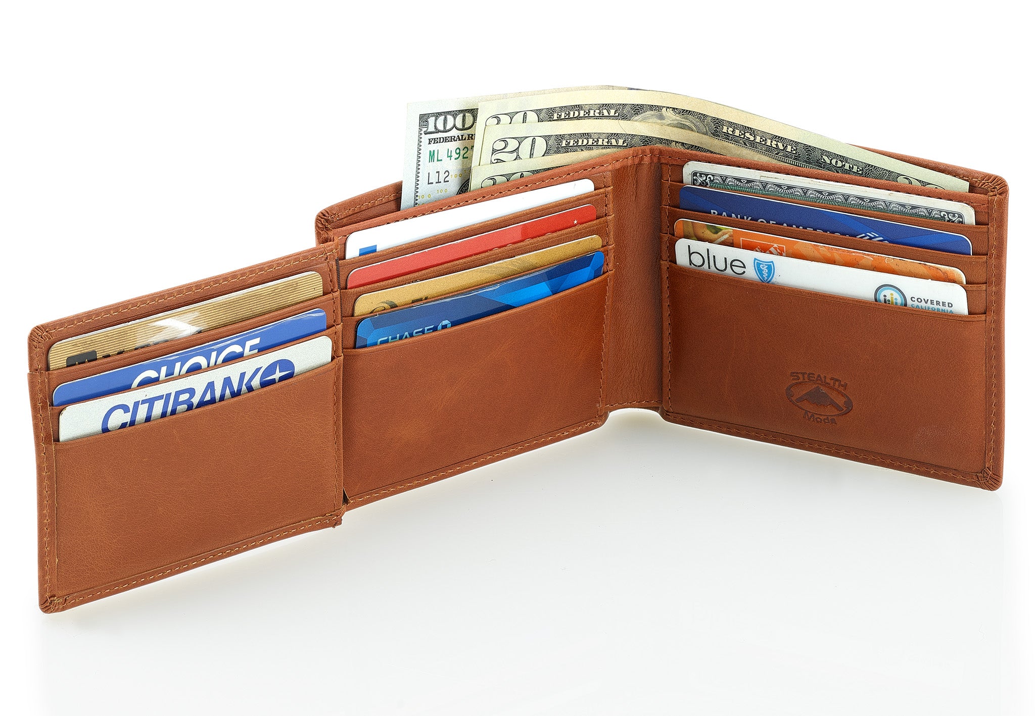 snelheid Ontoegankelijk exotisch Light Brown RFID Wallet With Flip Out ID Window and 12 Card Slots - Stealth Mode Leather snelheid Ontoegankelijk exotisch Light Brown RFID Wallet With Flip Out ID Window and 12 Card Slots - Stealth Mode Leather