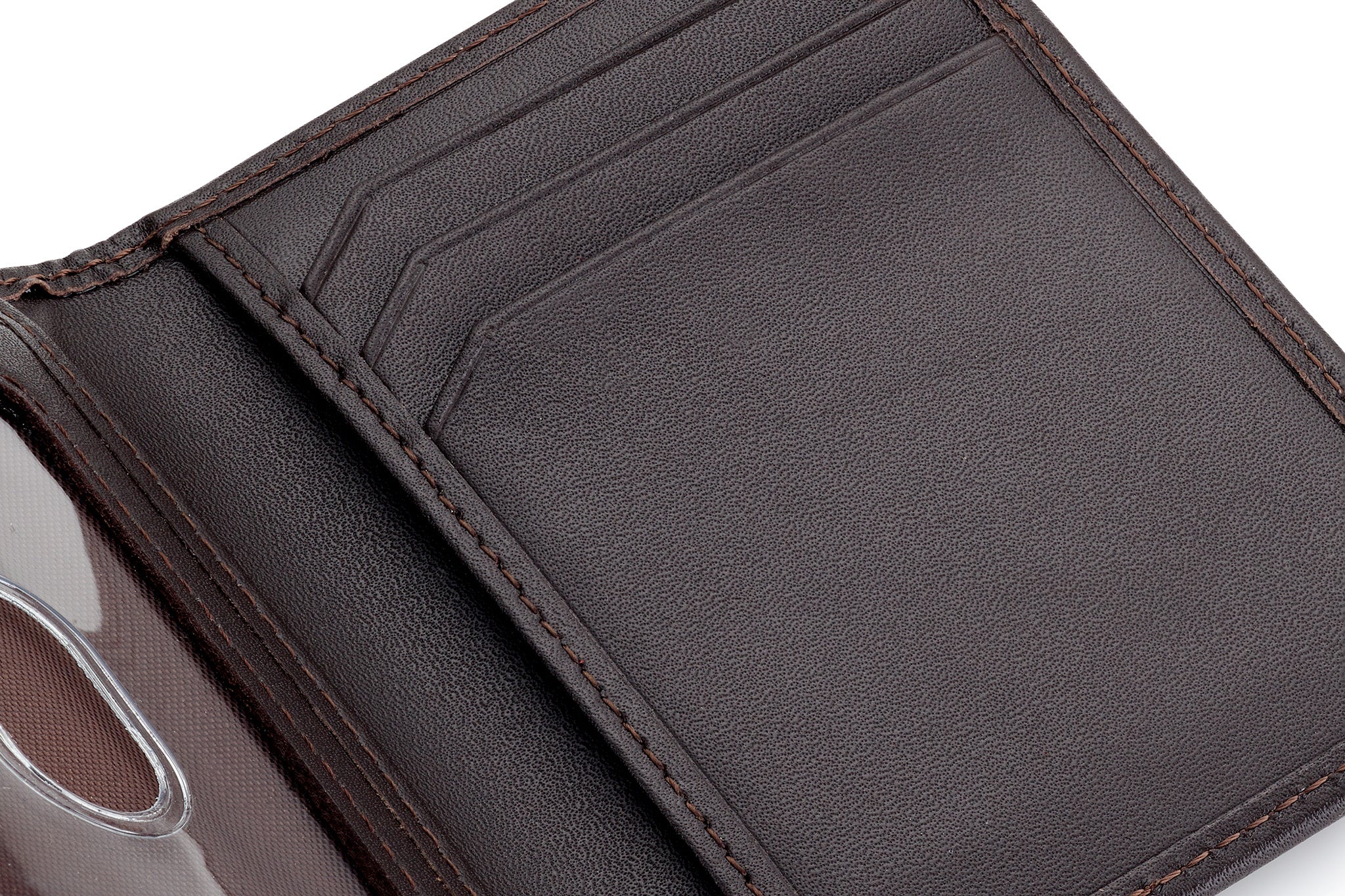 Men's Slim Front Pocket Wallet - RFID Blocking, Thin Minimalist Bifold  Design (Brown)