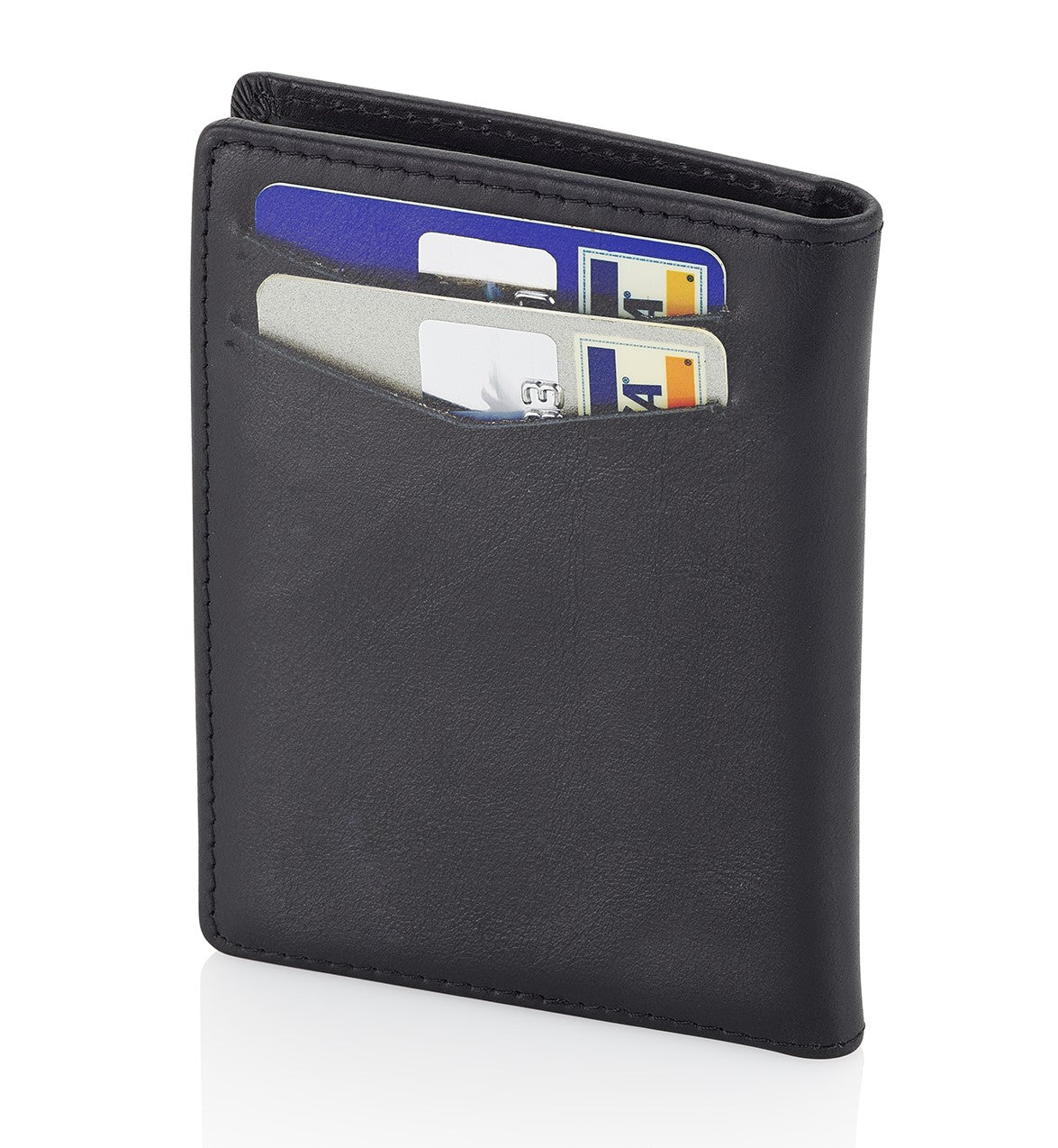 Leather Wallet for Men, Men's Slim Front Pocket Card with RFID for  Minimalist